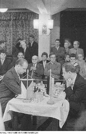 Dresden. Schach: Internationaler Schach-Wettkampf in Dresden (Schachturnier), 1959