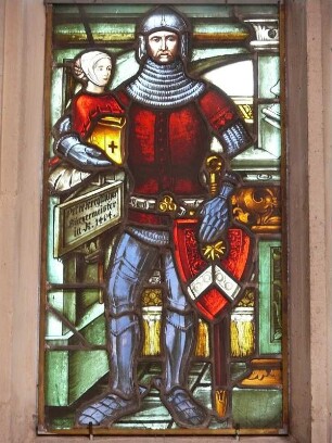 Glasfenster in der Stadtkirche St. Jakob