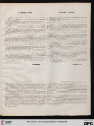 Siebentes Heft / Septième Cahier
