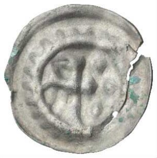 Fundmünze, Hohlpfennig, 1440 - 1470