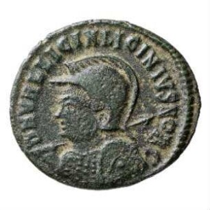 Münze, Follis (Follaro), 321 - 324 n. Chr.