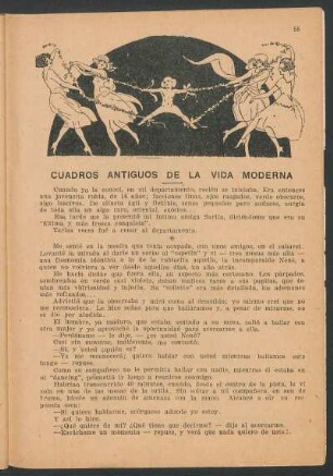 Cuadros antiguos de la vida moderna