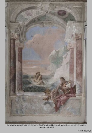 Sala dell'Iliade : Thetis tröstet Achilles