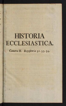 445-492, Historia Ecclesiastica