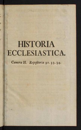 445-492, Historia Ecclesiastica
