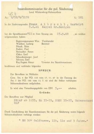 Albrecht, Franz