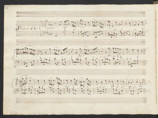 Sonaten; vl, bc; G-Dur; B C 17; op. I/4