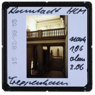 Darmstadt, Hessisches Landesmuseum : Treppenhaus