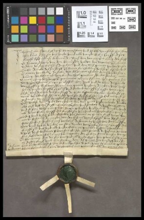 Brauerschwend: Kaufbrief über den Hof zu Brauerschwend
