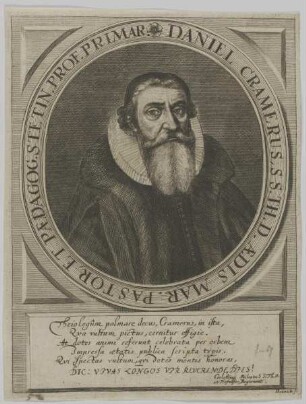 Bildnis des Daniel Cramerus