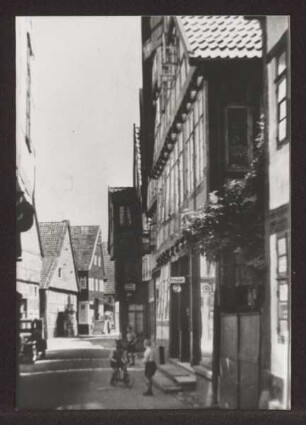 Meierstraße 1930. Detmold. Sammlung Starke