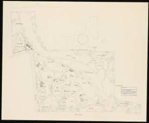 Fremdpläne: Entwurf Tiergarten Bonn: Lageplan 1:500