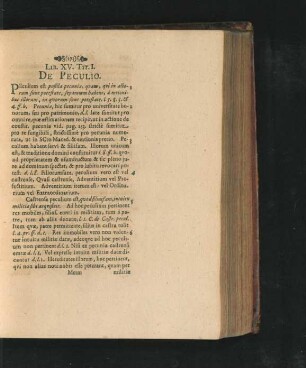 Lib. XV. Tit. 1. - 4.