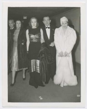 Marlene Dietrich und Fritz Lang (Los Angeles, zirka 1935 - 1939) (Archivtitel)