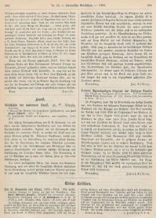 383-386 Kleine Kritiken