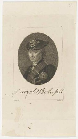 Bildnis des Leopold, Fürst von Anhalt