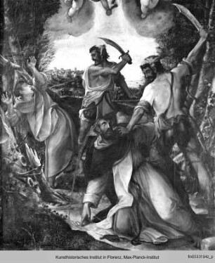 Tod des heiligen Petrus Martyr