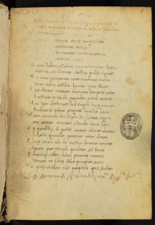 Carminum libri III