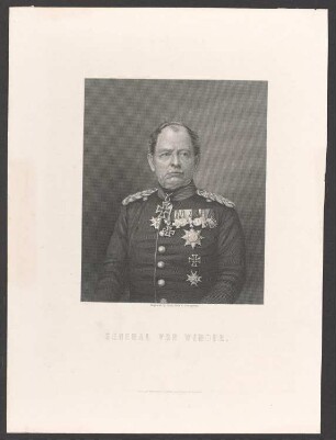 Porträt Franz Karl von Werder (1788-1869)
