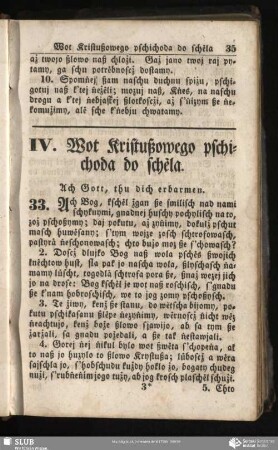 IV. Wot Kristußowego pschichoda do schėla