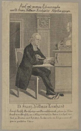 Bildnis des Franz Volkmar Reinhard
