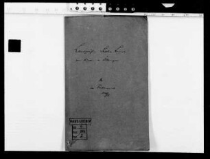 Testamente der Fürstin Sophie Luise v. Oettingen
