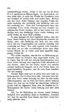 Classification der Curven vierter Ordnung nach der Natur ihrer unendlichen Aeste.