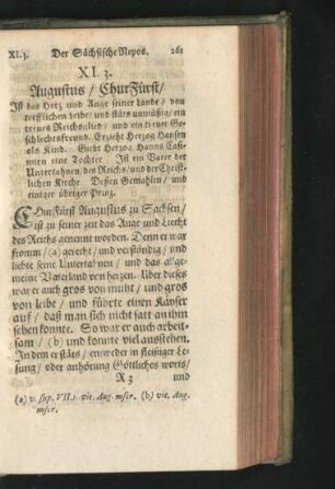 3. Augustus/ ChurFürst.