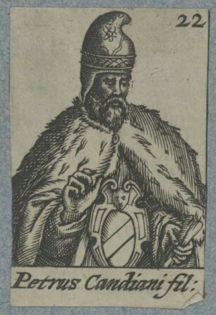 Bildnis des Petrus Candianus fil.