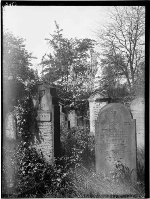 Karlsruhe Alter Judenfriedhof Grabsteine