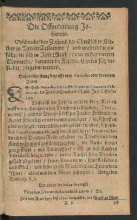 Die Offenbarung Johannis.