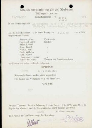 Kunz, Augustinus