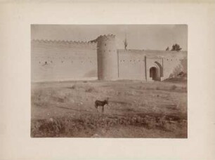 Schloss des Wali : Das Kastell zu Deh Bala des Wali Gulâm Risâ Chân.
