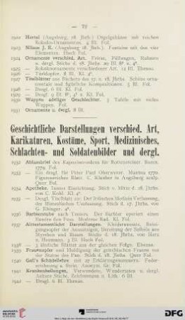 Geschichtliche Darstellungen (Nr. 1932-2212)