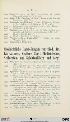 Geschichtliche Darstellungen (Nr. 1932-2212)
