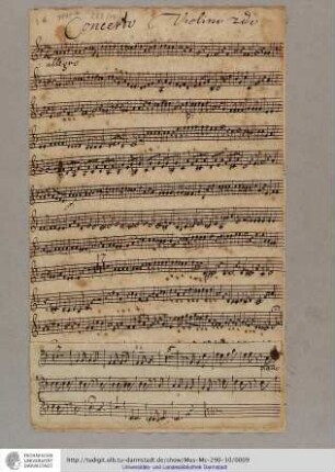 Violino secundo