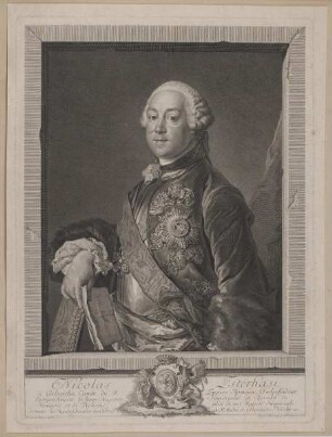 Bildnis des Nicolas Esterhasi de Galantha