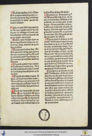 Tabula composita a domino Alberto de ferrariis…