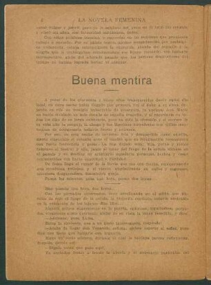 Buena mentira