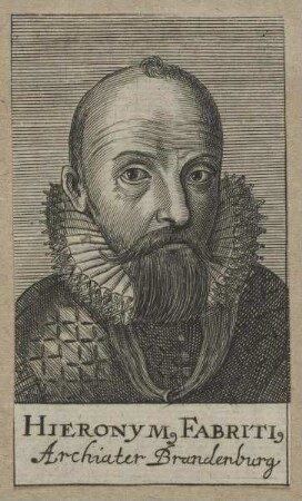 Bildnis des Hieronymus Fabritius