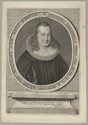 Bildnis des Iohannes Theophilus Thill