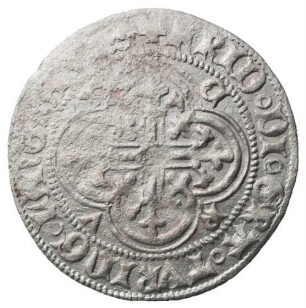 Fundmünze, Fürstengroschen (12 meißnische Pfennige), 1396 - 1404