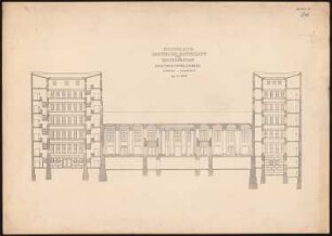 Kaiserlich Deutsche Botschaft, Washington: Längsschnitt 1:100