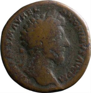 Münze, Sesterz, 162 - 163