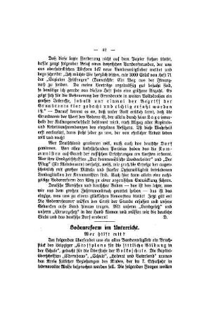 Bodenreform im Unterricht