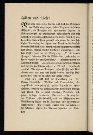 130-147, Höhen und Tiefen