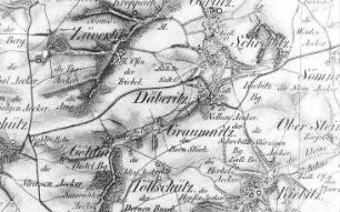 Ostrau-Schrebitz-Däbritz. Oberreit, Sect. Oschatz, 1839/40