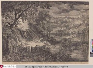 [Landschaft mit Christus am Ölberg; Landscape with Christ on the Mount of Olives]