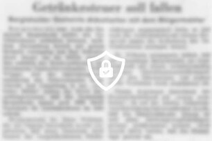 Getränkesteuer soll fallen