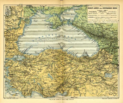 Klein-Asien und Schwarzes Meer